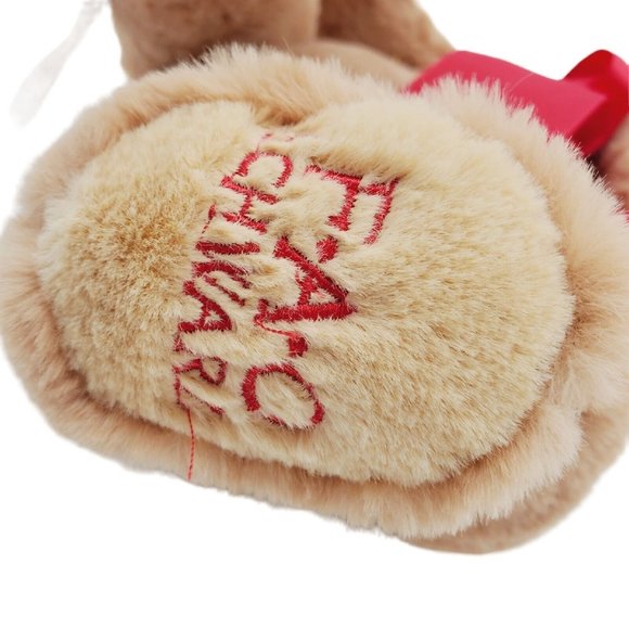 FAO Schwarz Golden Brown Teddy Bear 10" Snuggly Plush Stuffed Animal Kids‎ Toy - Picture 2 of 6